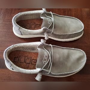 Gray Hey Dude men's size 10